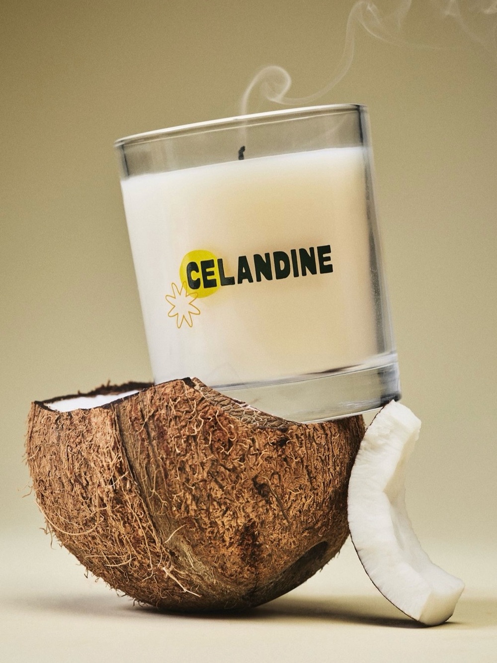 Anthropologie Celandine Fruity Sun-Kissed Glass Candle